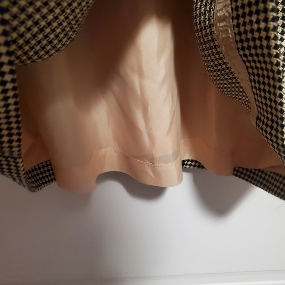 The Works Saks Fifth Avenue Checkered Skirt Size 8 Petite - Picture 7 of 7